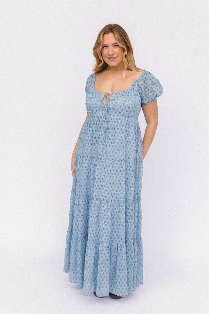 Sita Maxi Dress ~ Bluebell