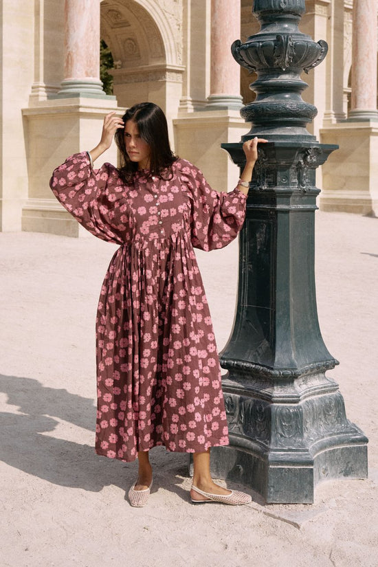 Anika Maxi Dress ~ Pink Cosmos