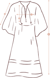 Bhoomi Maxi Dress ~ Sunset