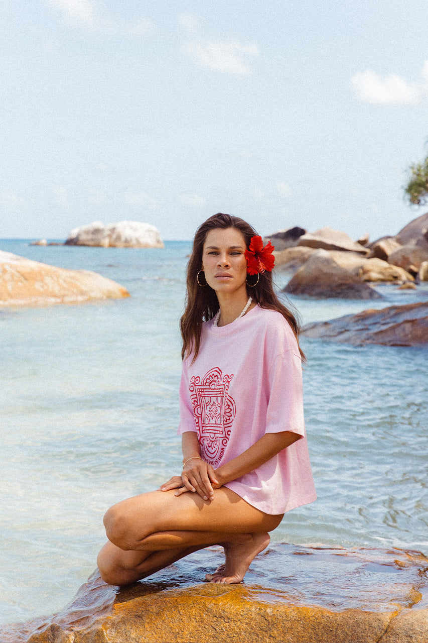 Shanti Tee ~ Pink