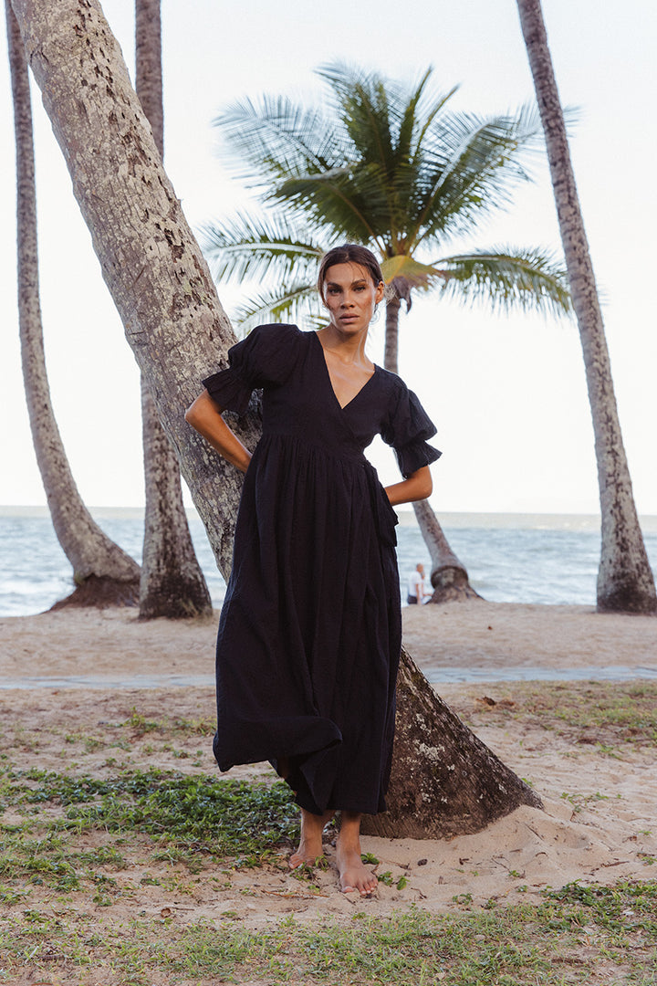 Uma Maxi Dress ~ Black