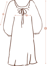 Zahra Midi Dress ~ Indigo