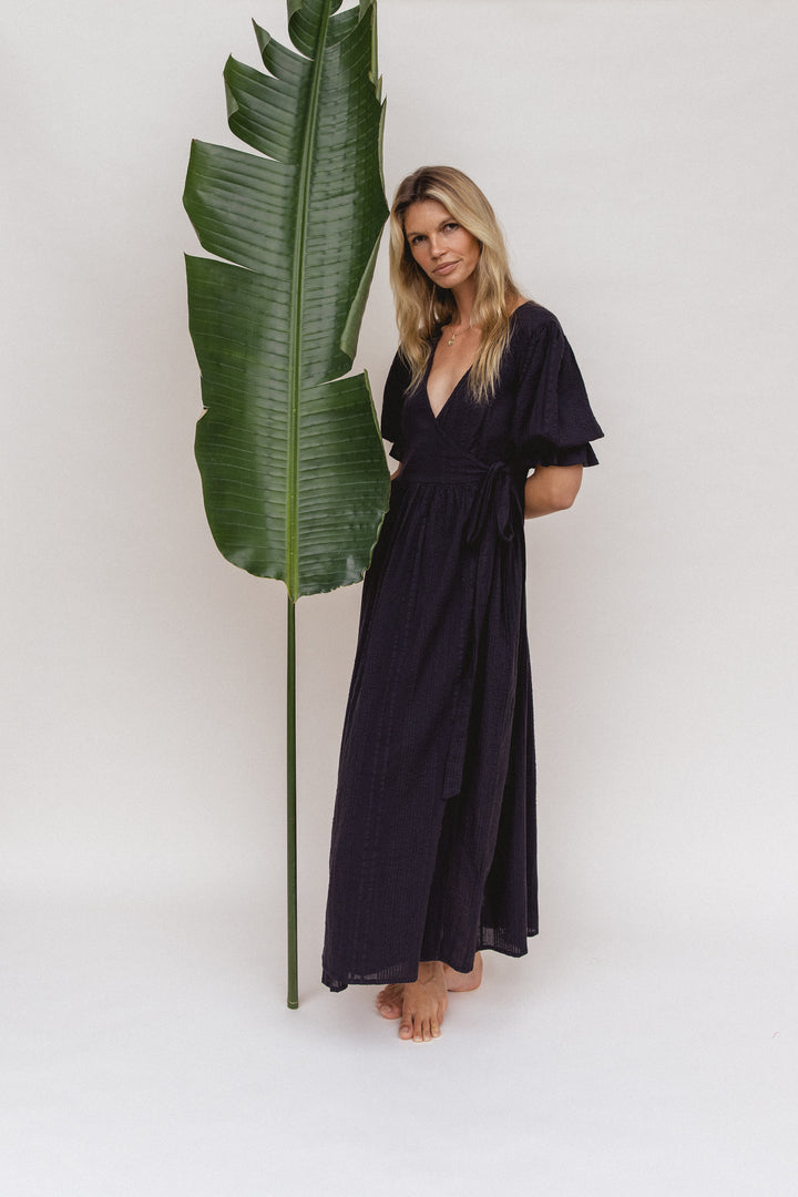 Uma Maxi Dress ~ Black